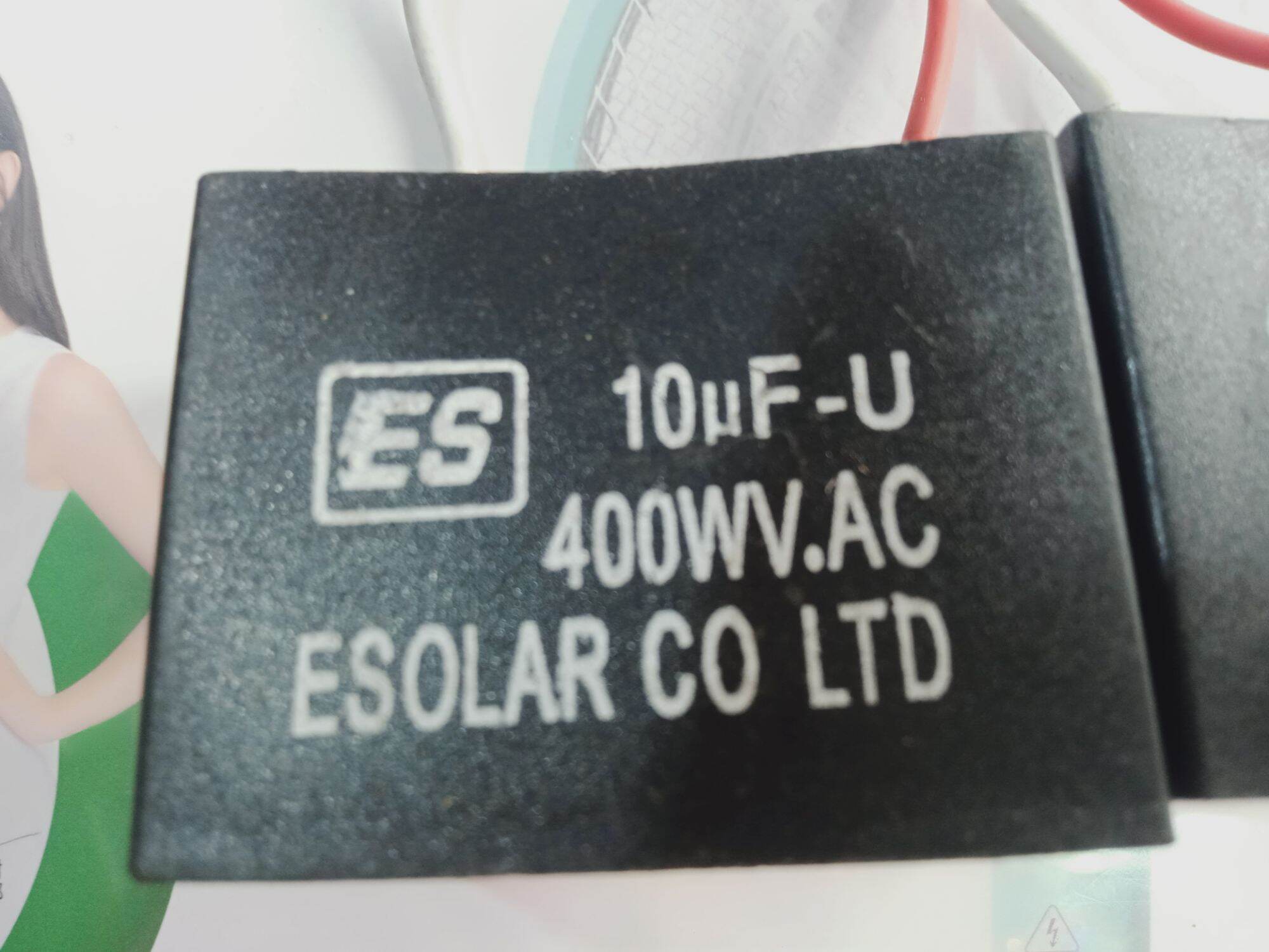 Tụ 10uf / 400v combo 2 cái