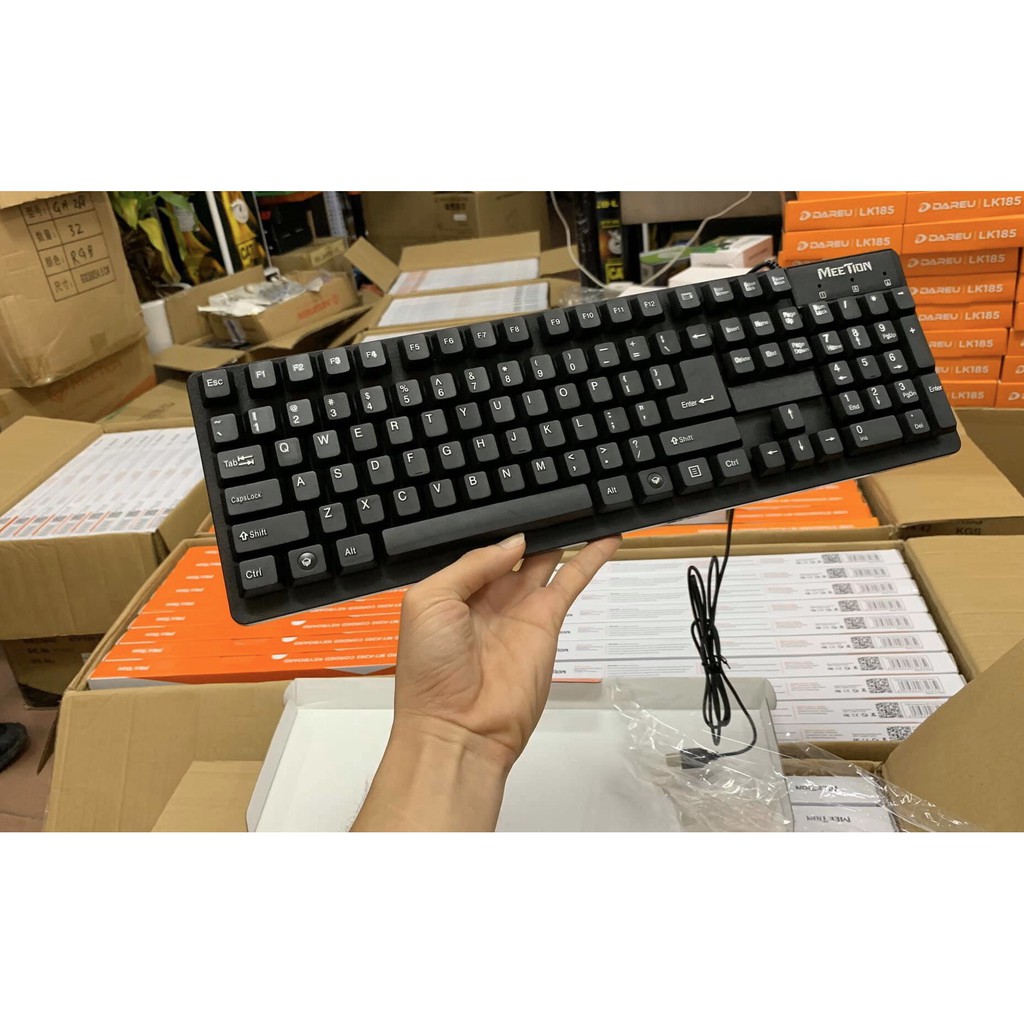 Bộ bàn phím chuột Gold Tech, Metion siêu đẹp