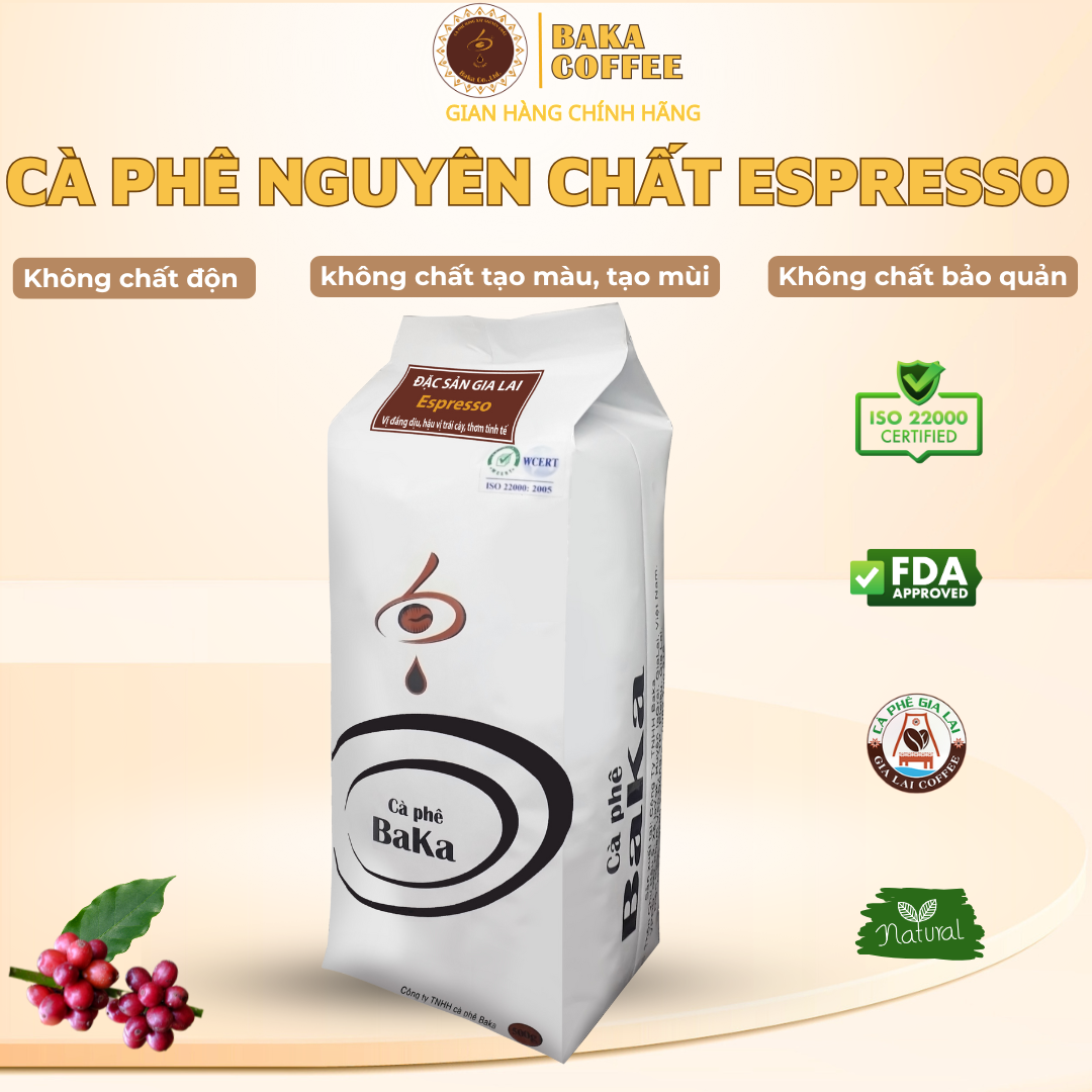 Cà Phê Nguyên Chất Baka - Epresso