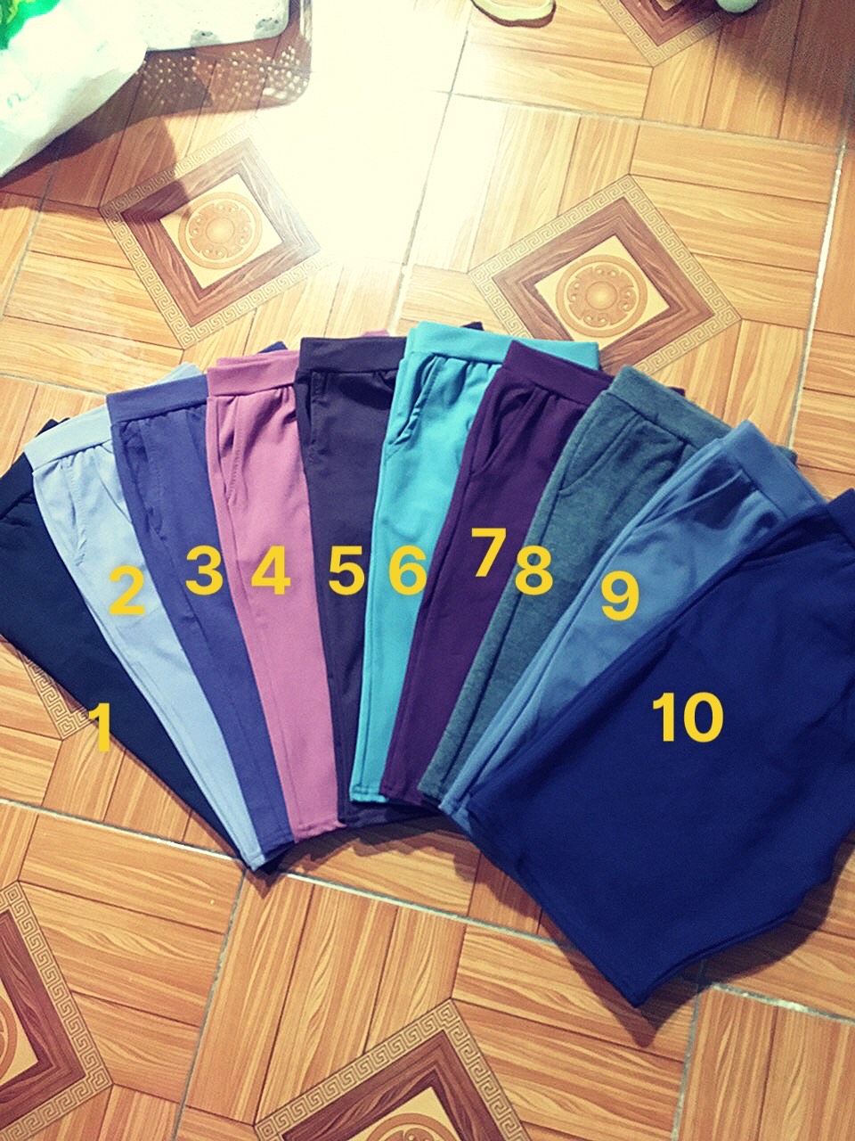 Quần short ngố nữ thun 4 chiều