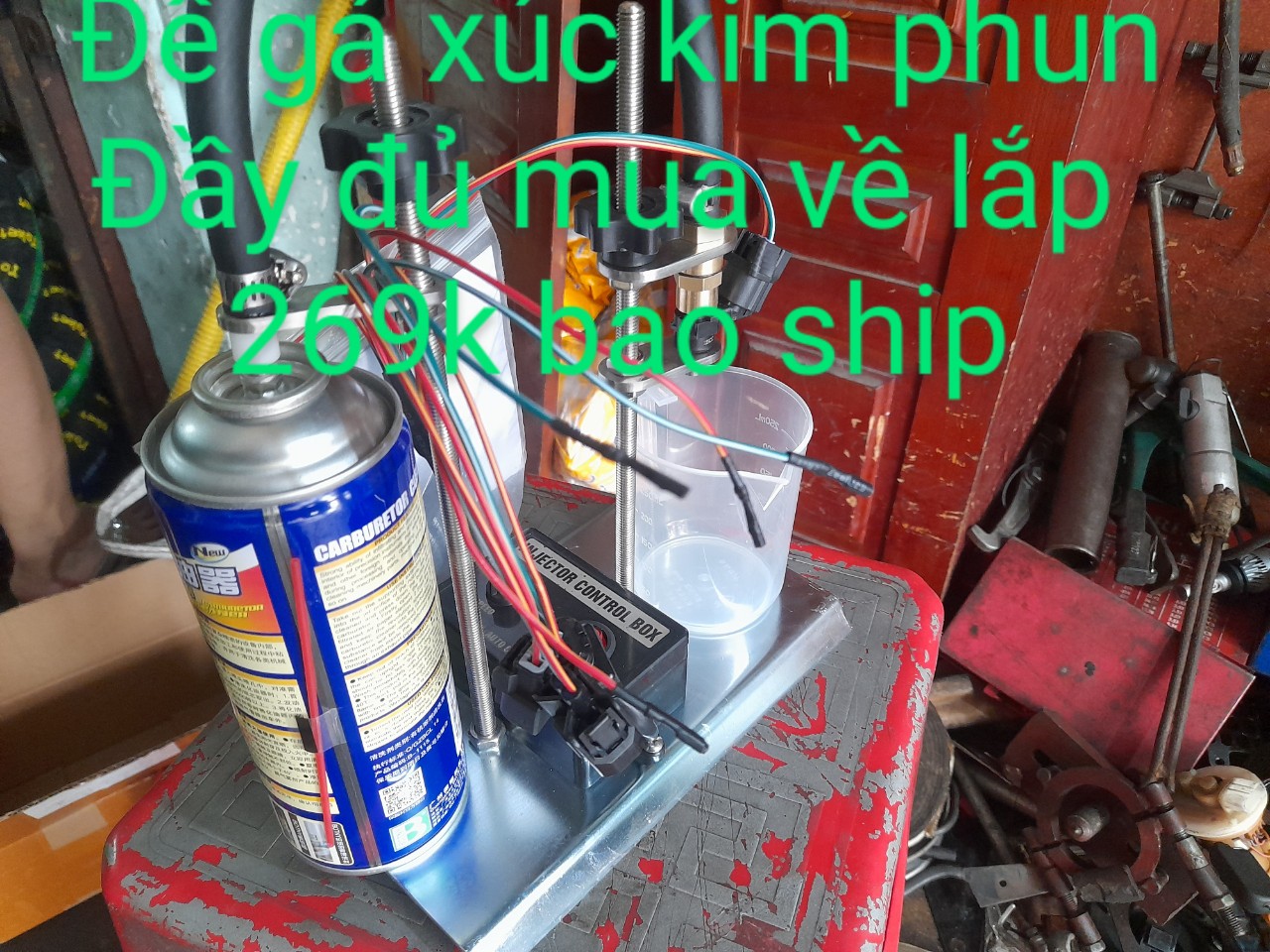 Đế Gá Xúc Kim Phun