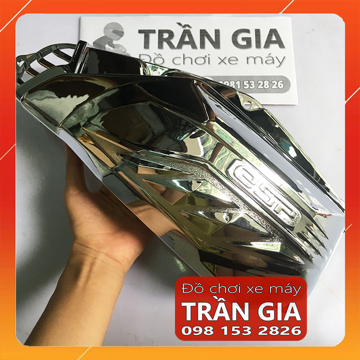 [FreeshipMAX] Ốp pô e xe vario 2018-2019-2020-2021 chụp quạt gió trong suốt khói