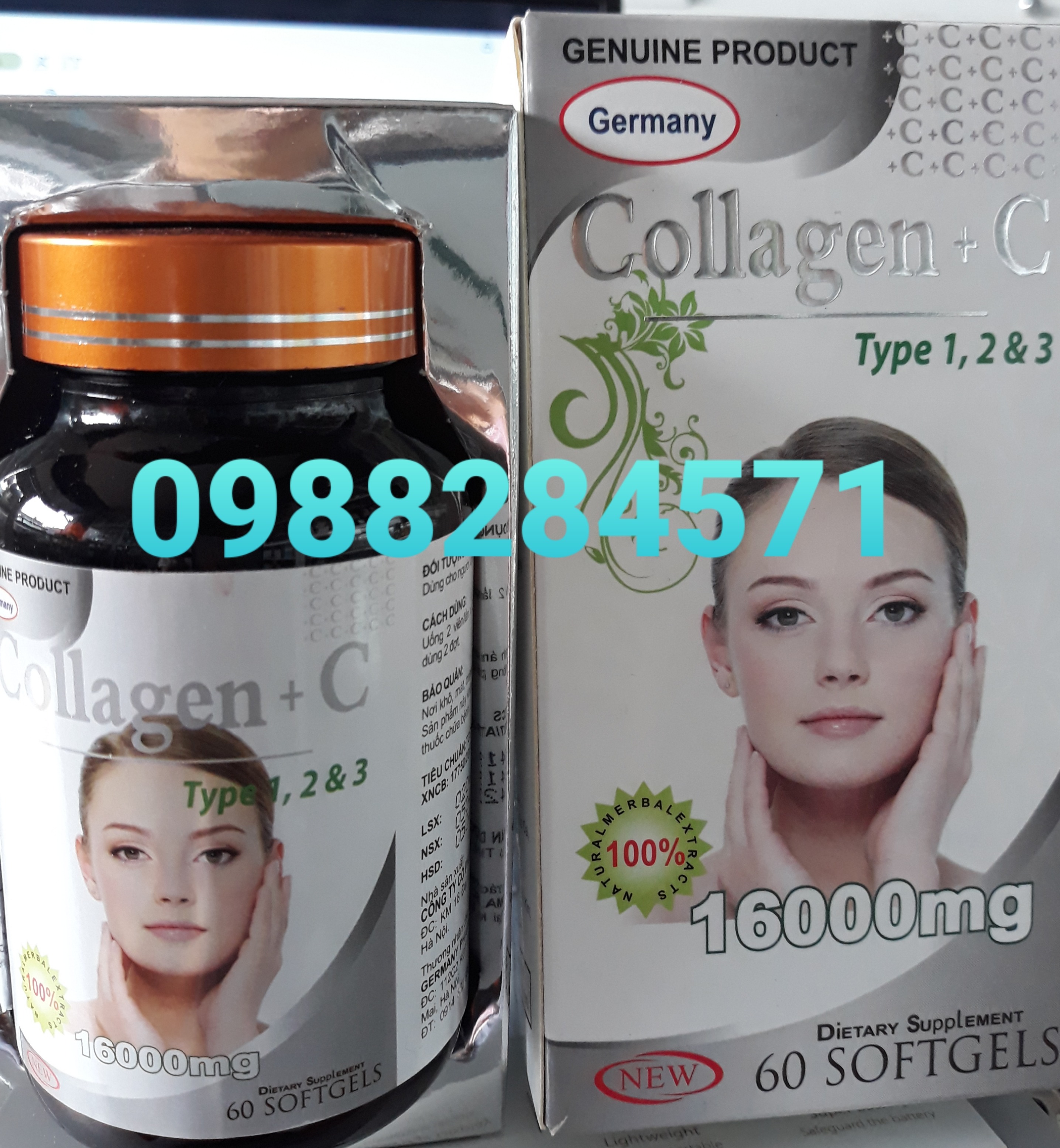 colagen - C đẹp da hộp 60vien