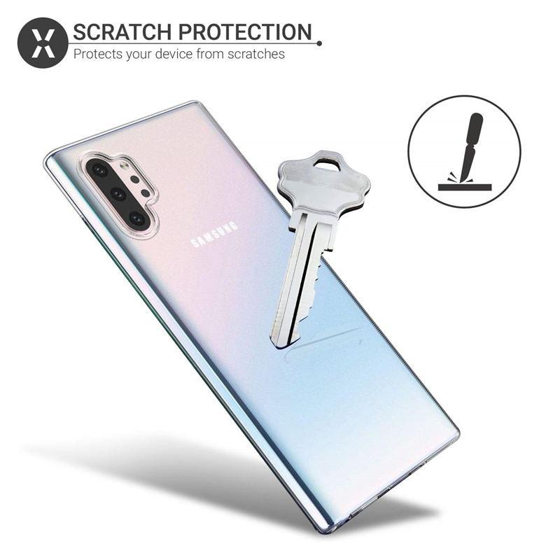 Ốp Lưng Silicon Cho Samsung Galaxy Note 10 Plus (Trong Suốt) - Ốp Lưng Samsung Note 10 Plus