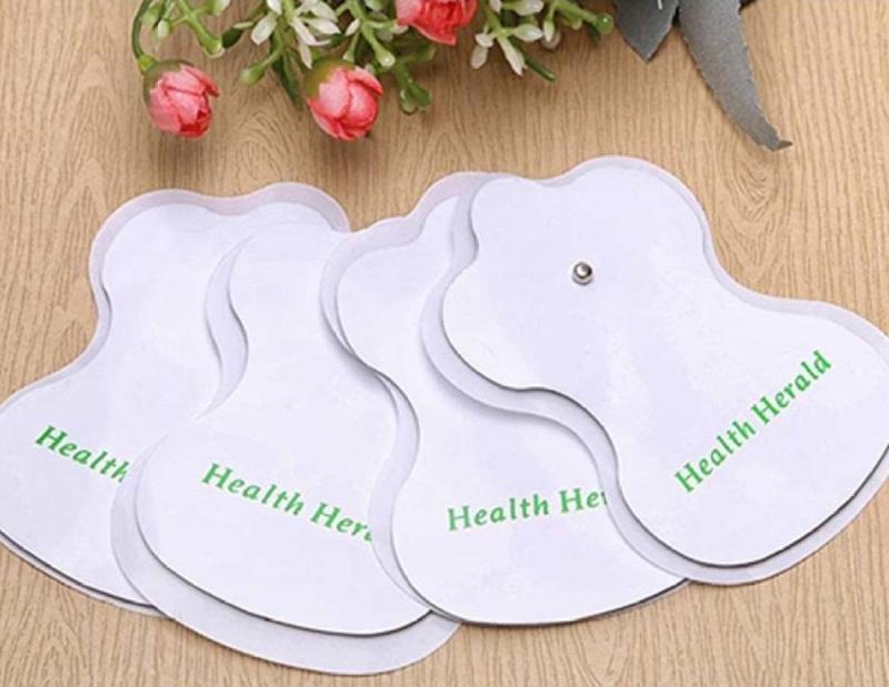 Bộ 2 miếng Dán dùng cho Máy Massage trị liệu (trắng) - Miếng dán máy massage xung điện - Miếng dán mát xa – Miếng dán matxa