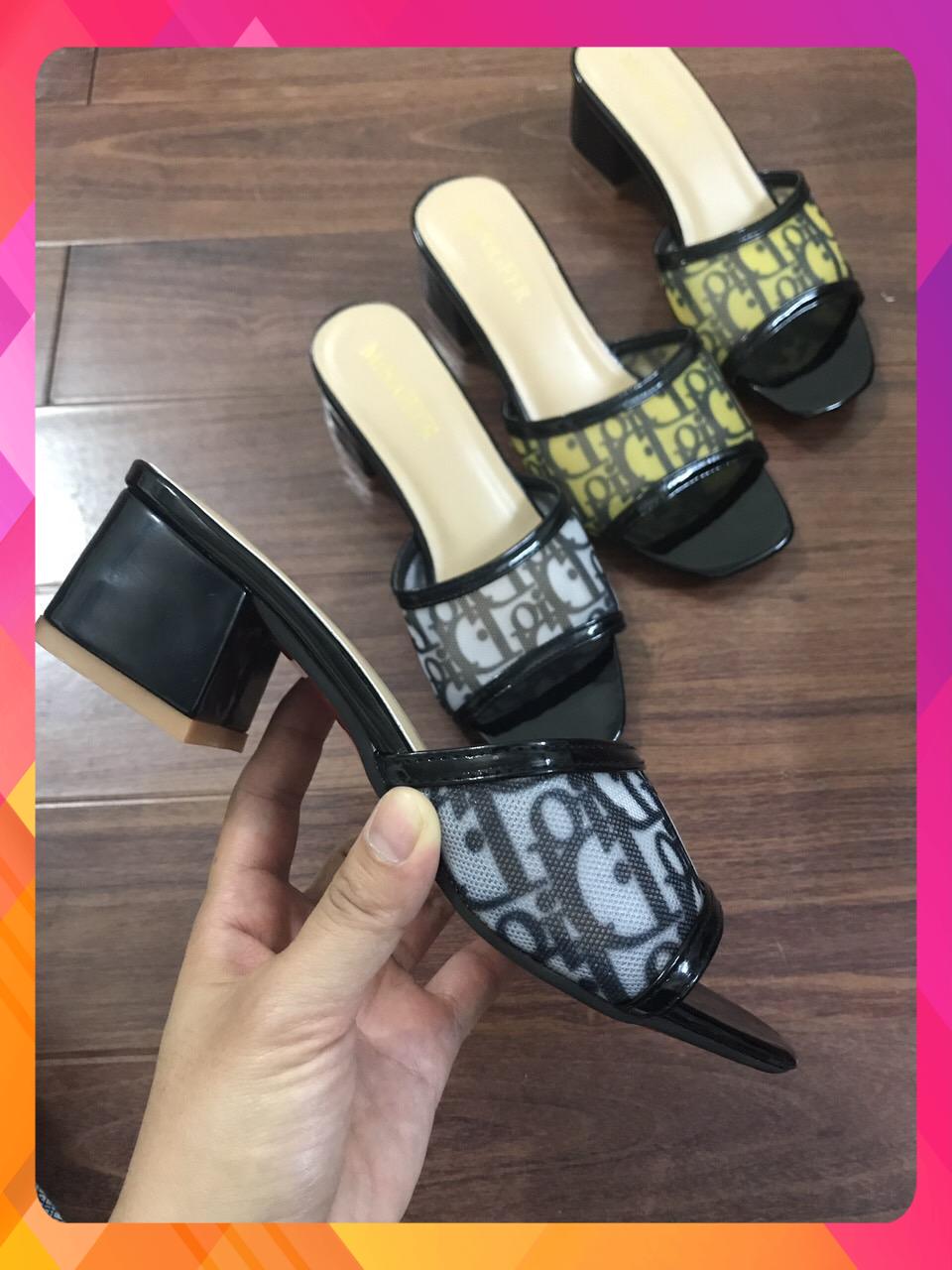 01207 Guốc lưới Digr êm thoáng sz35-38