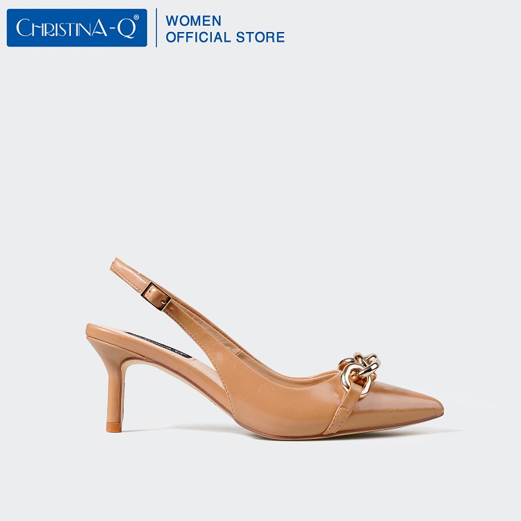 Giày Cao Gót Bít Mũi Nhọn ChristinA-Q GBN308