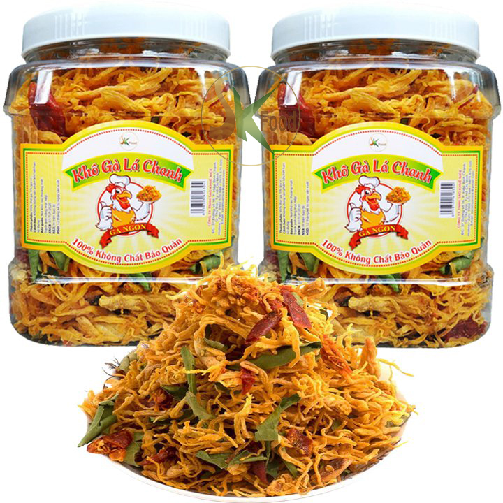 Delicious and Attractive Dried Chicken with Lemon Leaves, a Super Delicious Snack.