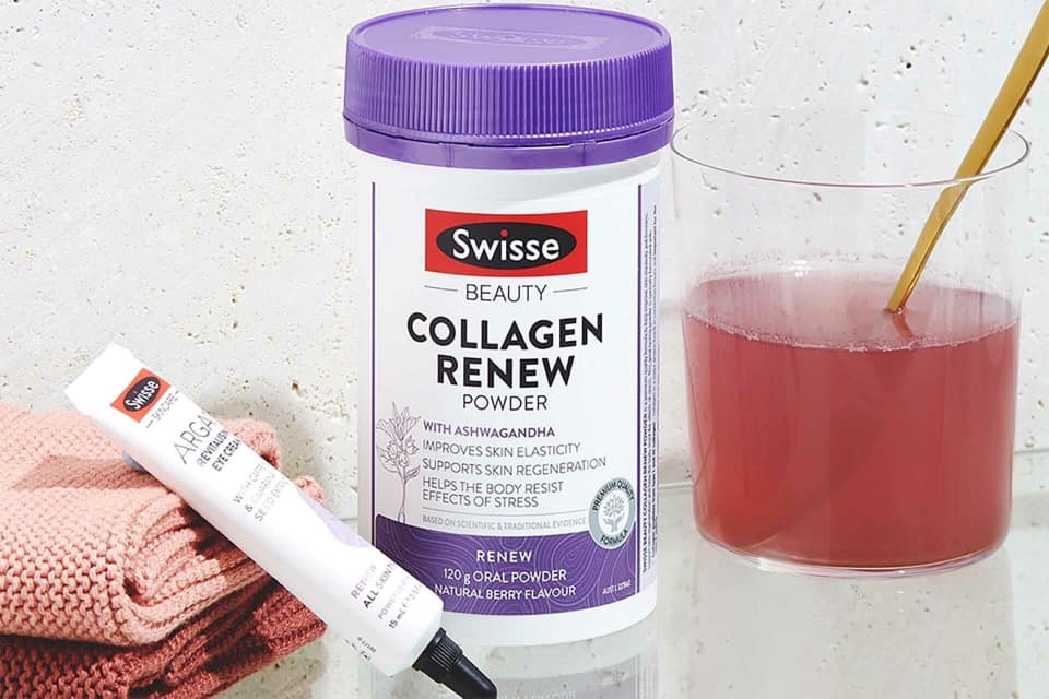 Bột collagen swisse Renew Powder 120gr trắng da giảm nám