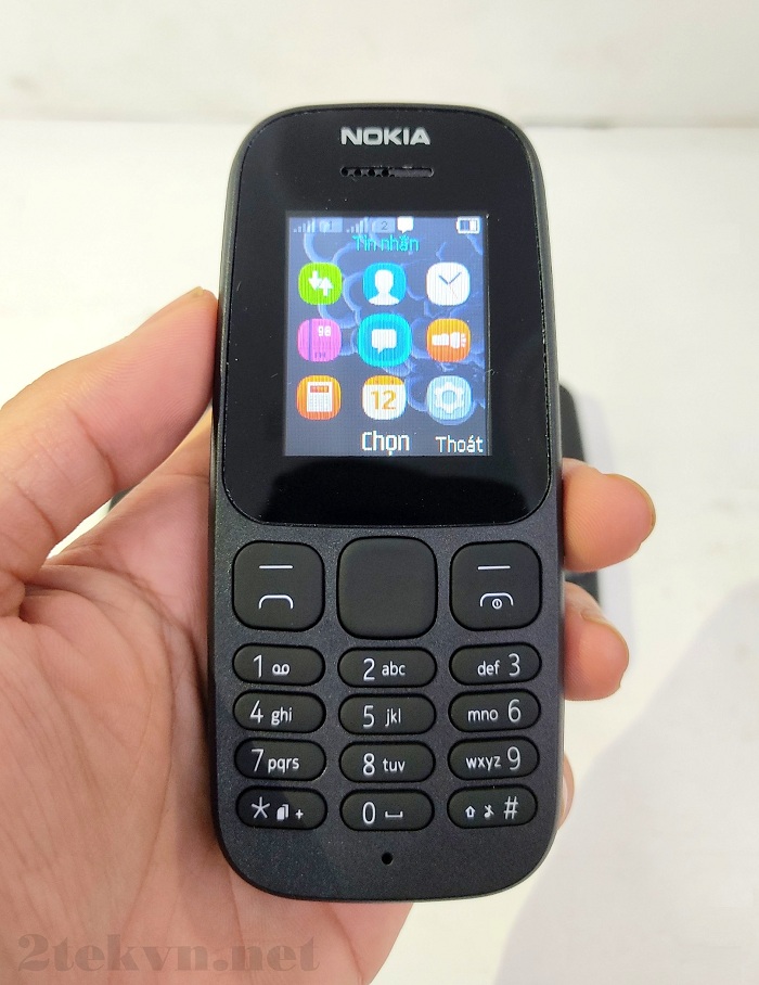 Điện thoại 2 sim giá rẻ Nokia 105 (2017) pin khủng