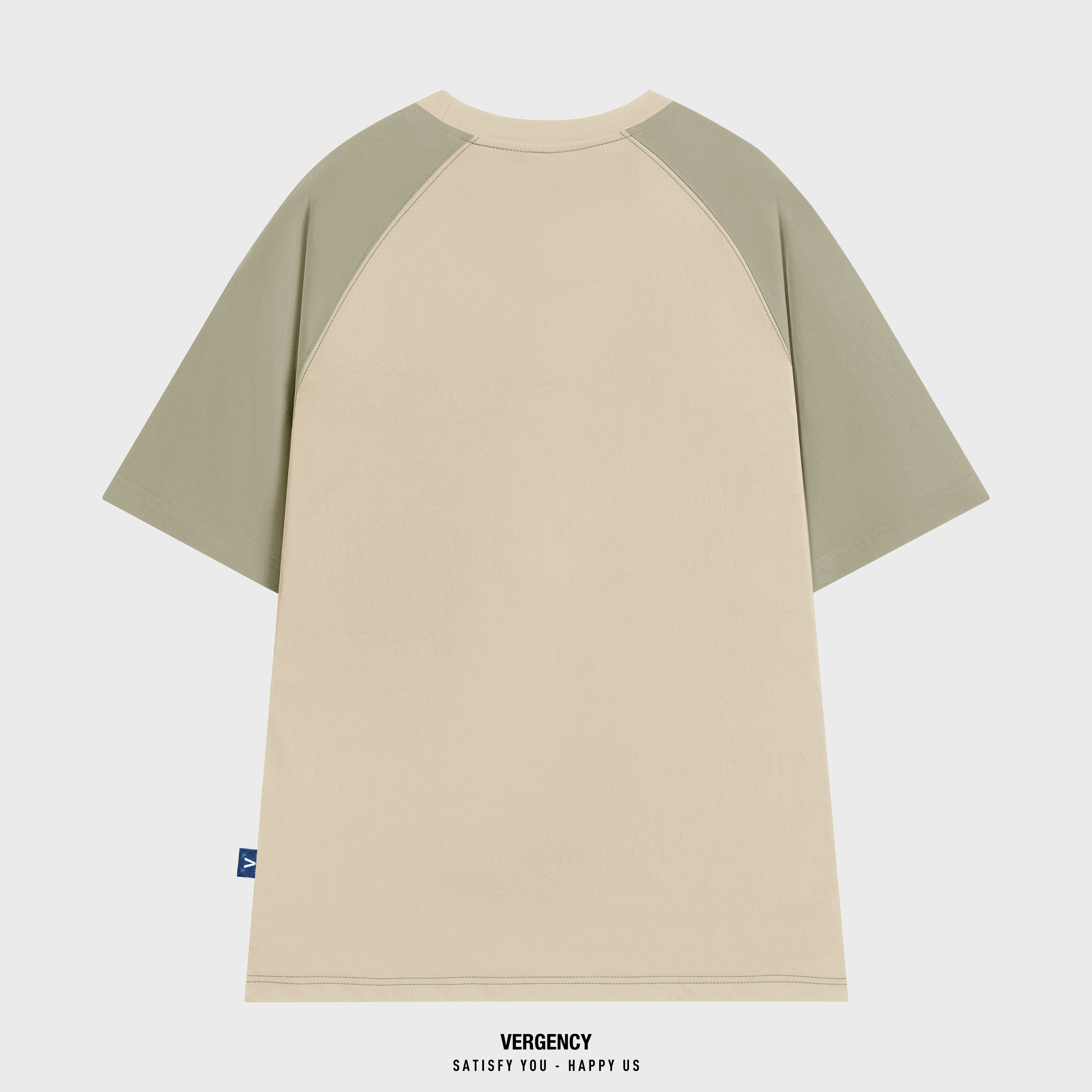 [lazsohot1 -20% đơn 99K] Áo thun Vergency nam nữ Raglan/ Gray, white, begei