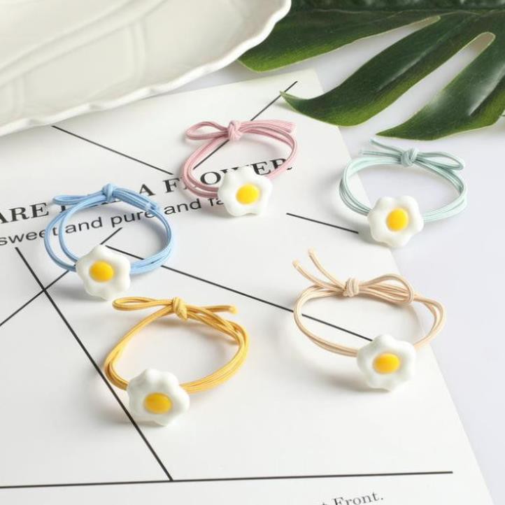 Chun Buộc Tóc Trứng Opla Độc Đáo Cute