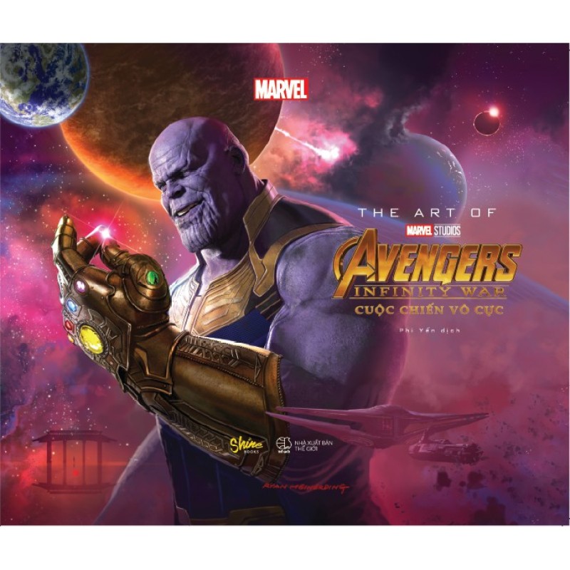 Sách - The Art Of Marvel Studios Avengers Infinity War (Cuộc Chiến Vô Cực) - Bản Đặc Biệt Số Lượng Có Hạn| - Bản Đb