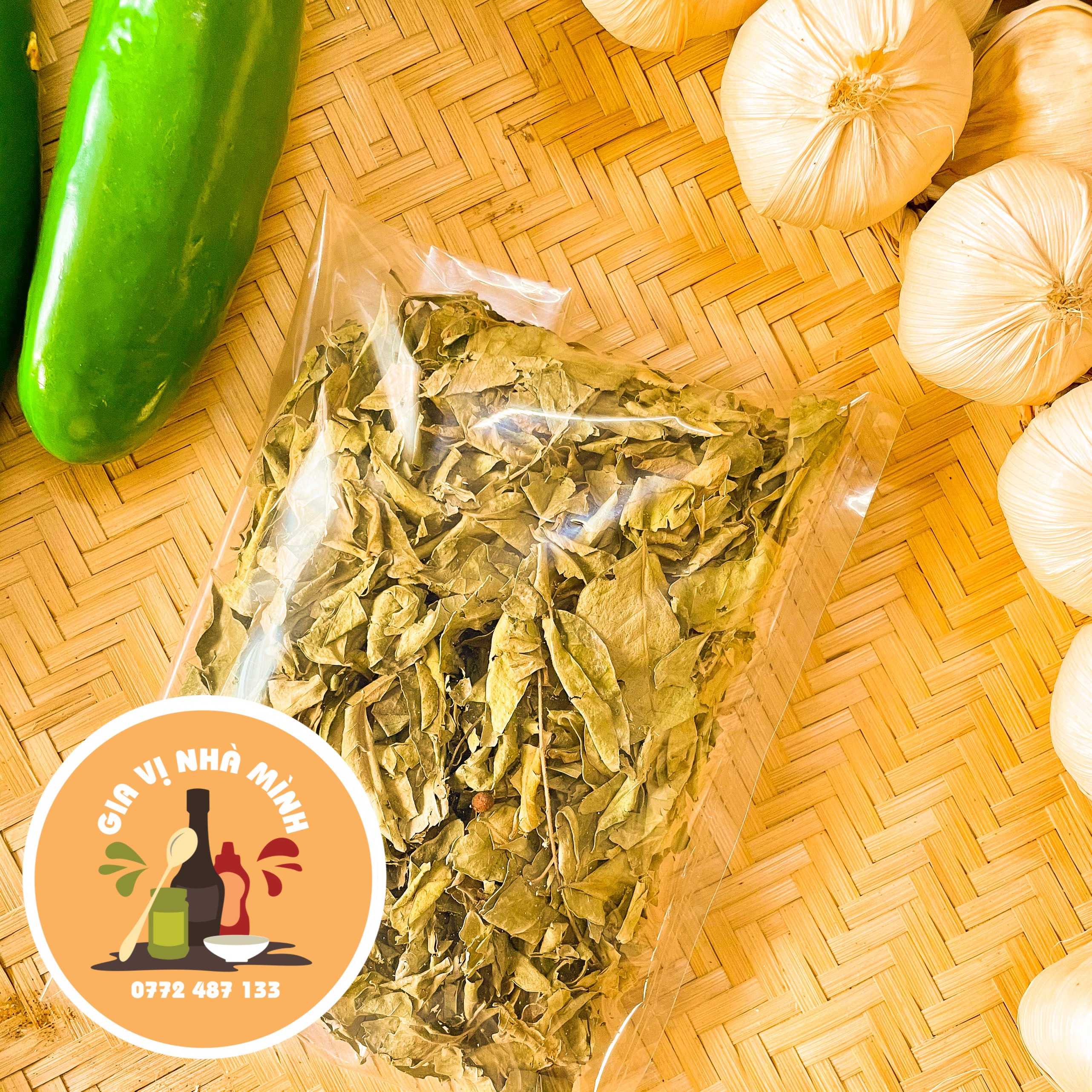 LÁ CARI SẤY KHÔ ( CURRY LEAF )- GÓI 100GR