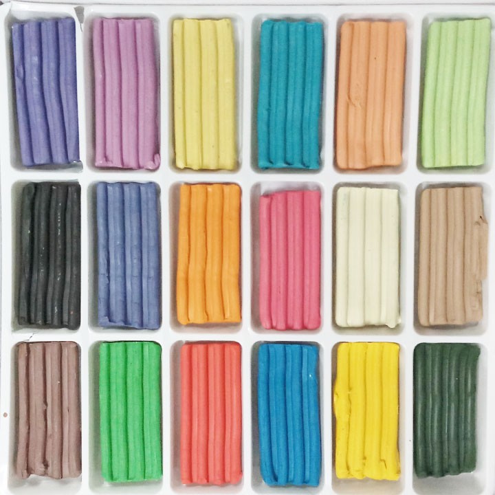 [HCM]Đất sét thơm nặn hình - 18 màu
