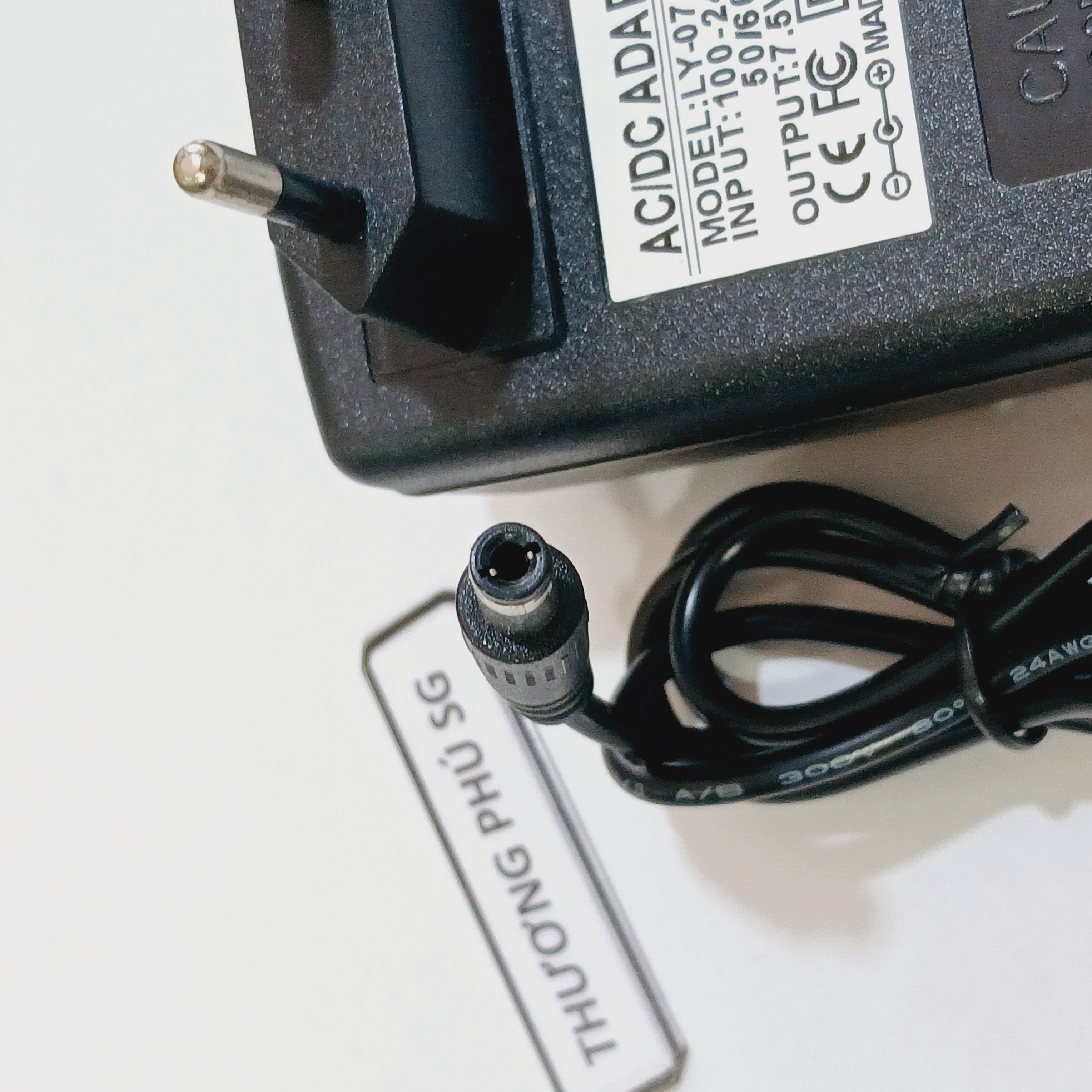 Nguồn Adapter DC 7.5V - 3A / Đầu cắm 5.5mm x 2.1mm