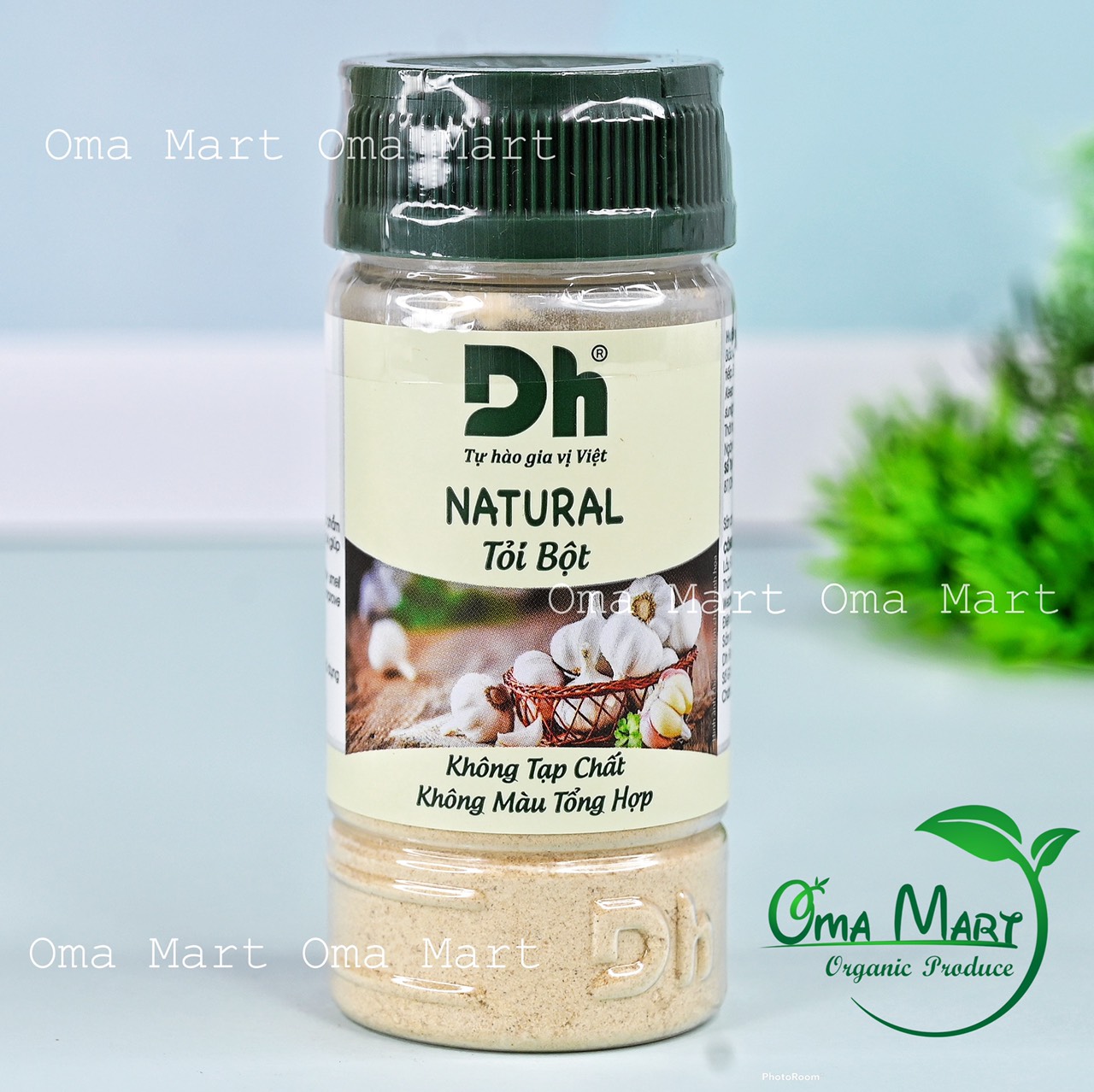 Gia vị nguyên chất DH Foods (tỏi, sả, gừng, nghệ, ớt...)