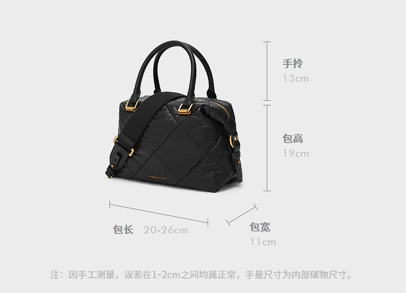 CHARLES and KEITH CK2-30781554 Túi đeo vai nữ