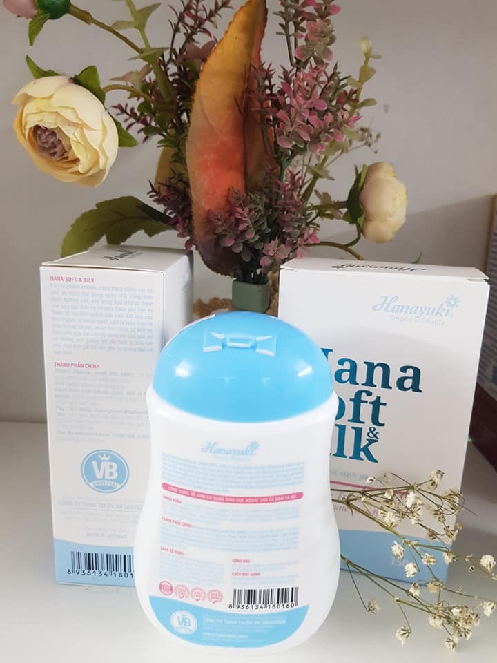 [Chính Hãng]Dung Dịch Vệ Sinh Phụ Nữ Hana Soft Silk Hanayuki 150ml