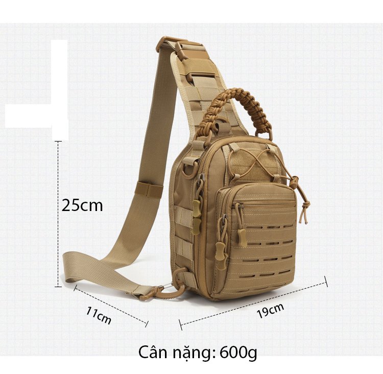 Balo đeo chéo thời chiến thuật X20