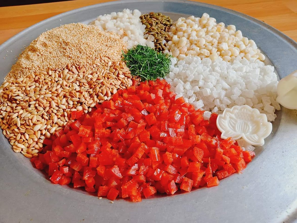 Chổi quét mặt bánh trung thu