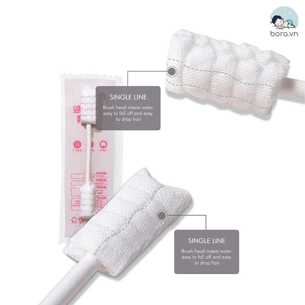 Hộp 30 Que rơ lưỡi V-cool (MẪU 1 ĐẦU)