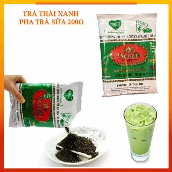 Trà Thái Xanh Thái Lan (100g-200g)