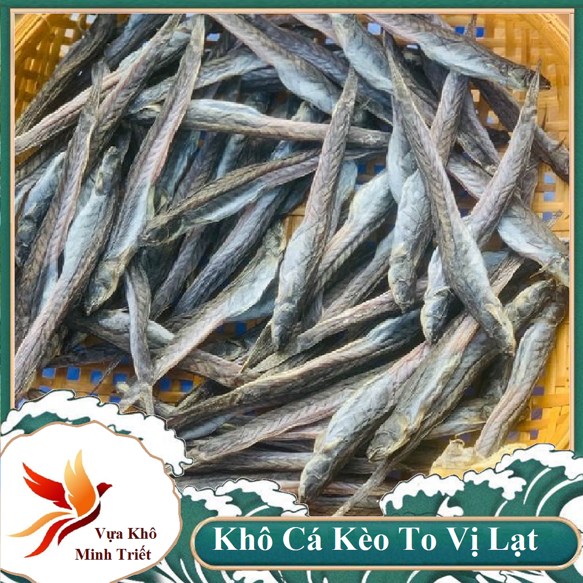 500 gr khô cá kèo ngon ngọt  Đặc sản Cà Mau- Vựa Khô Minh Triết