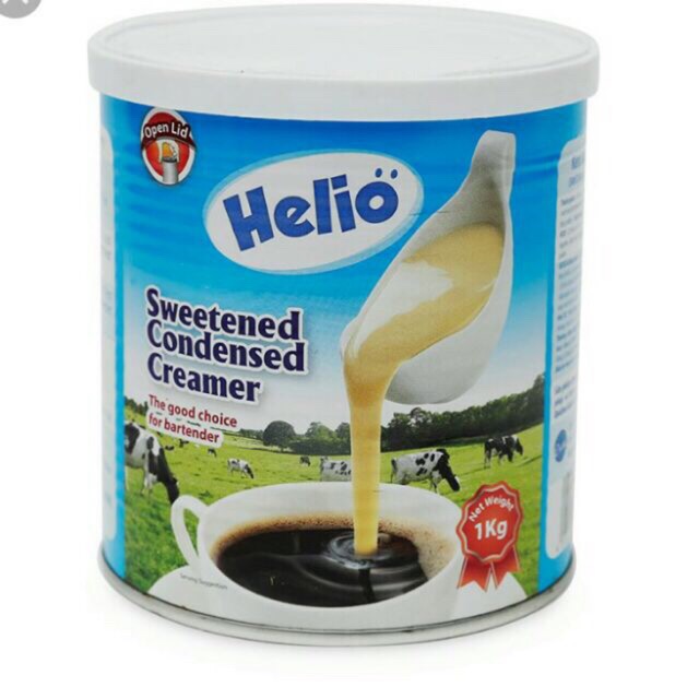 Sữa đặc pha chế helio nắp giật 1kg - sữa đặc làm bánh - sữa đặc uống - sữa helio 1kg