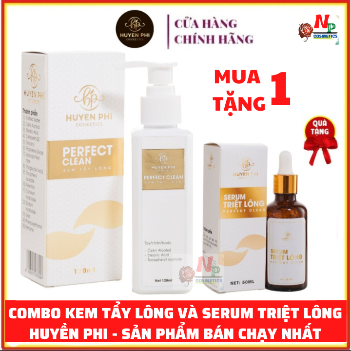 Kem tẩy lông Huyền Phi tặng kèm Serum triệt lông vĩnh viễn - an toàn, hiệu quả, không đau rát