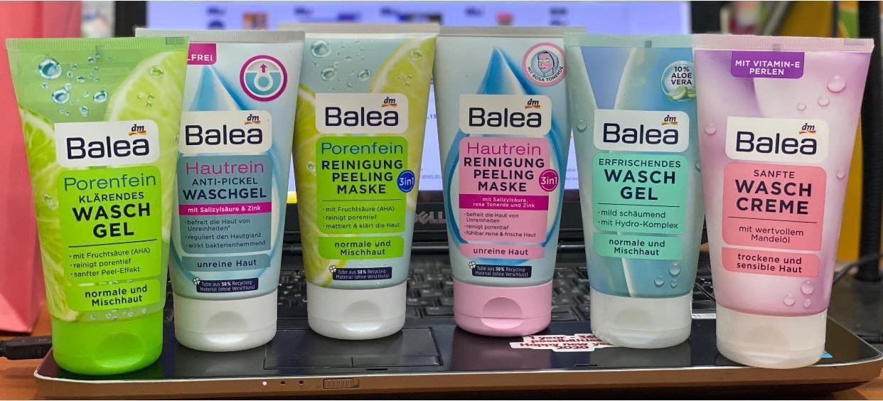 Sữa rửa mặt Balea nội địa Đức