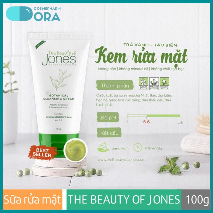 [HCM]Sữa rửa mặt cho nam Botanical Cleansing Cream 100g