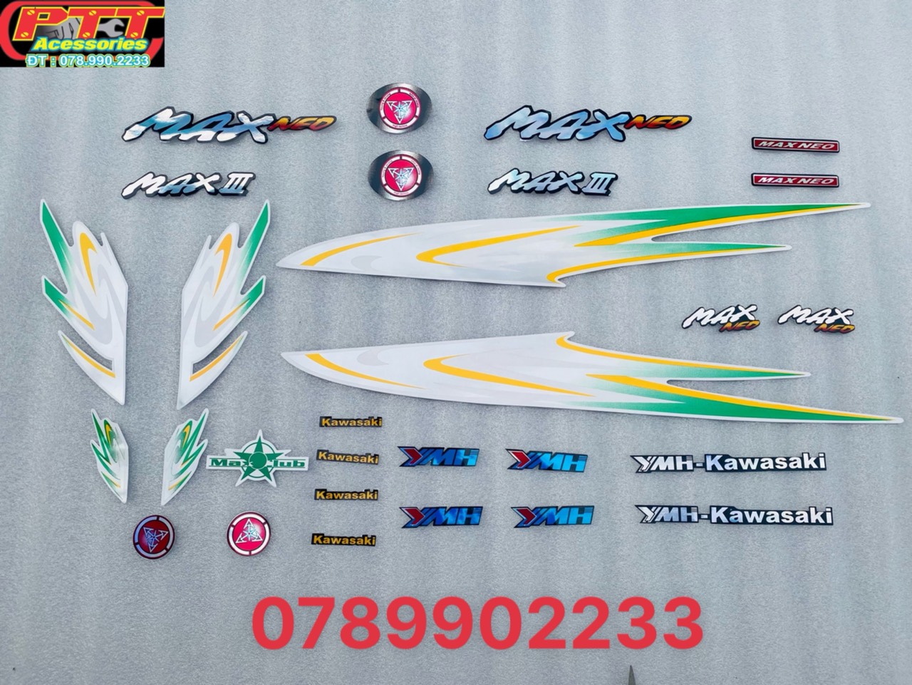 Tem xe max 3 - max neo trung quốc