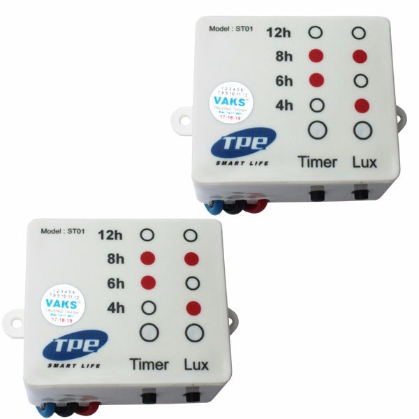 Bộ 2 công tắc cảm biến ánh sáng TPE ST01