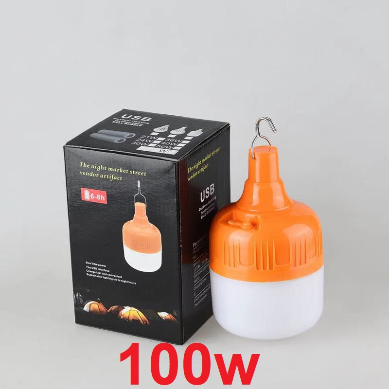 Bóng Đèn Led Sạc Tích Điện Siêu Sáng 100W 120w , Bóng Đèn Sạc Tích Điện Led - Bóng Đèn...