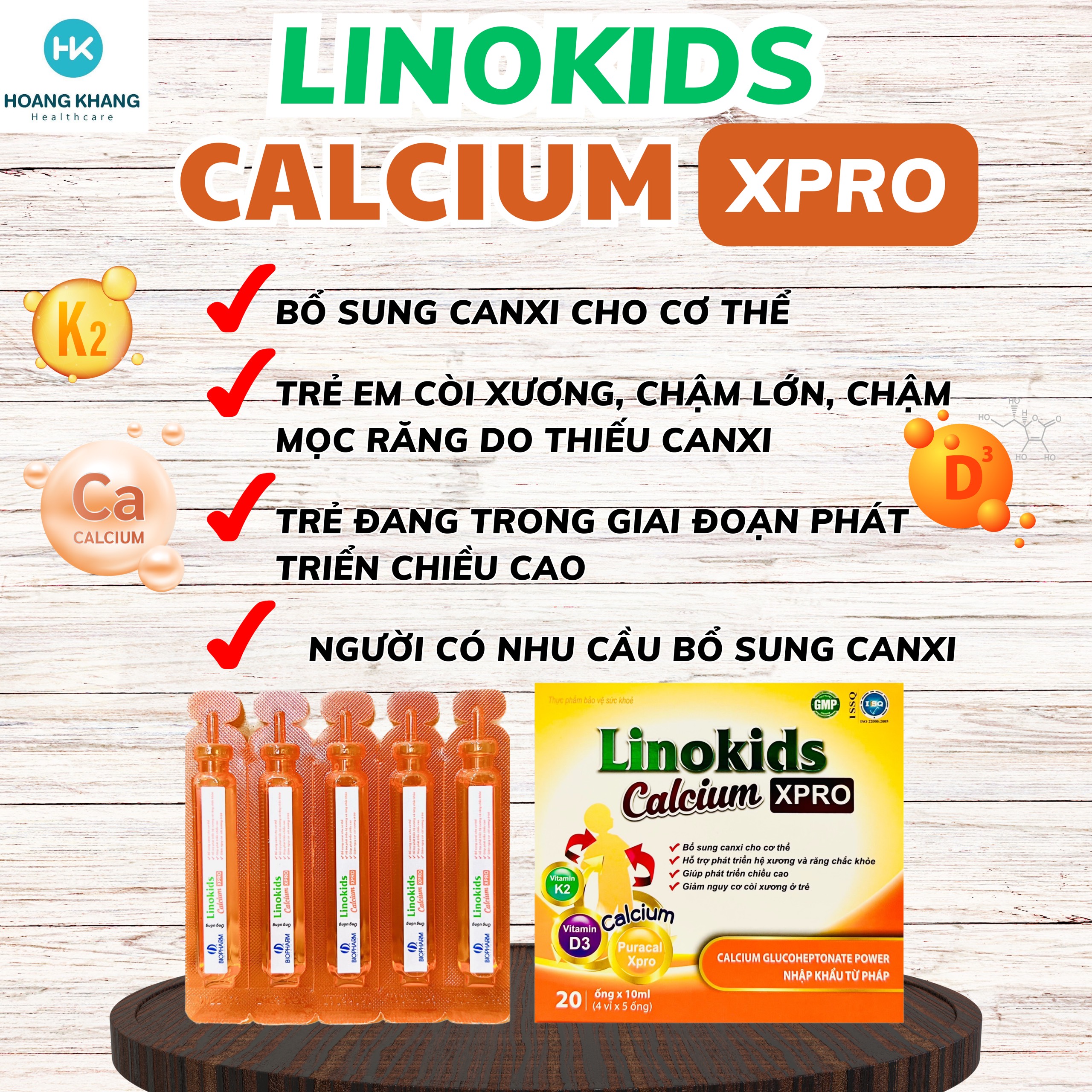 Linokids Calcium XPro high calcium for babies