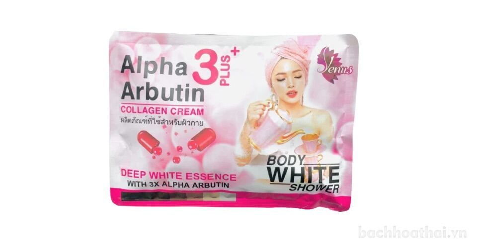 01 set tắm trắng alpha arbutin 3 plus