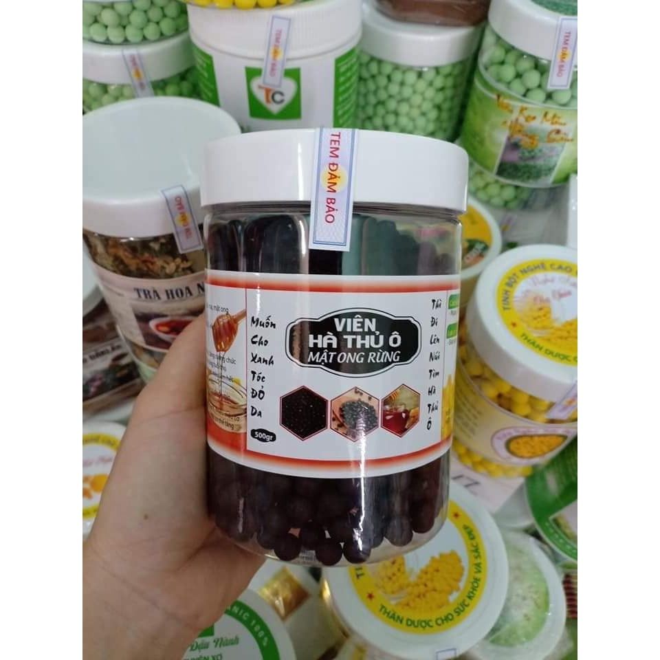 1kg viên hà thủ ô mật ong rừng