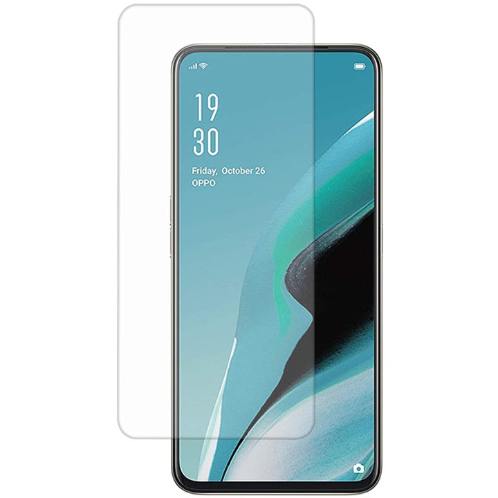 Kính cường lực Oppo Reno 2F nhám Chống vân tay/ Chống nhìn trộm/ Full màn hình/ Không viền màu/ Ốp chống sốc