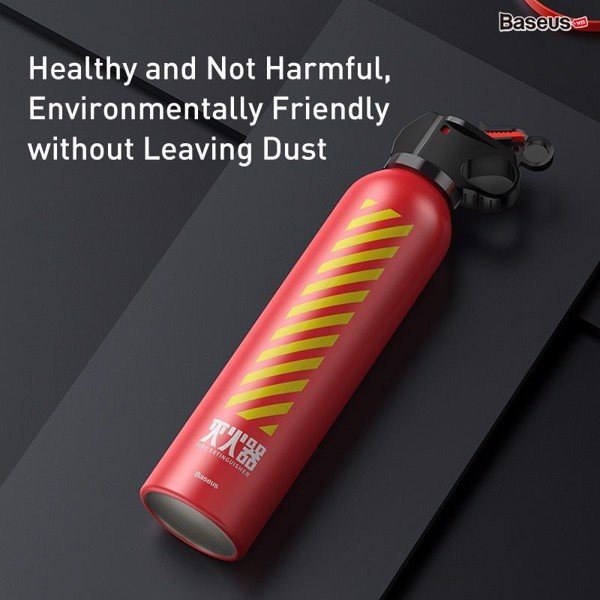 Bình Cứu Hỏa mini Baseus Fire - fighting Hero Car Fire Extinguisher (xịt xa 1.5m - 2m ) LV764