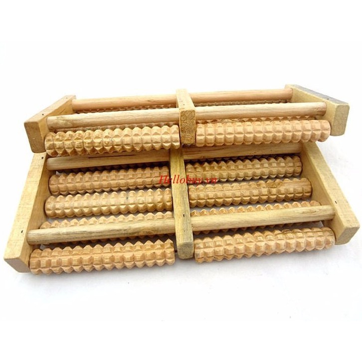 Massage Chân Bằng Gỗ 5 Hàng Cao Cấp Có Sẵn