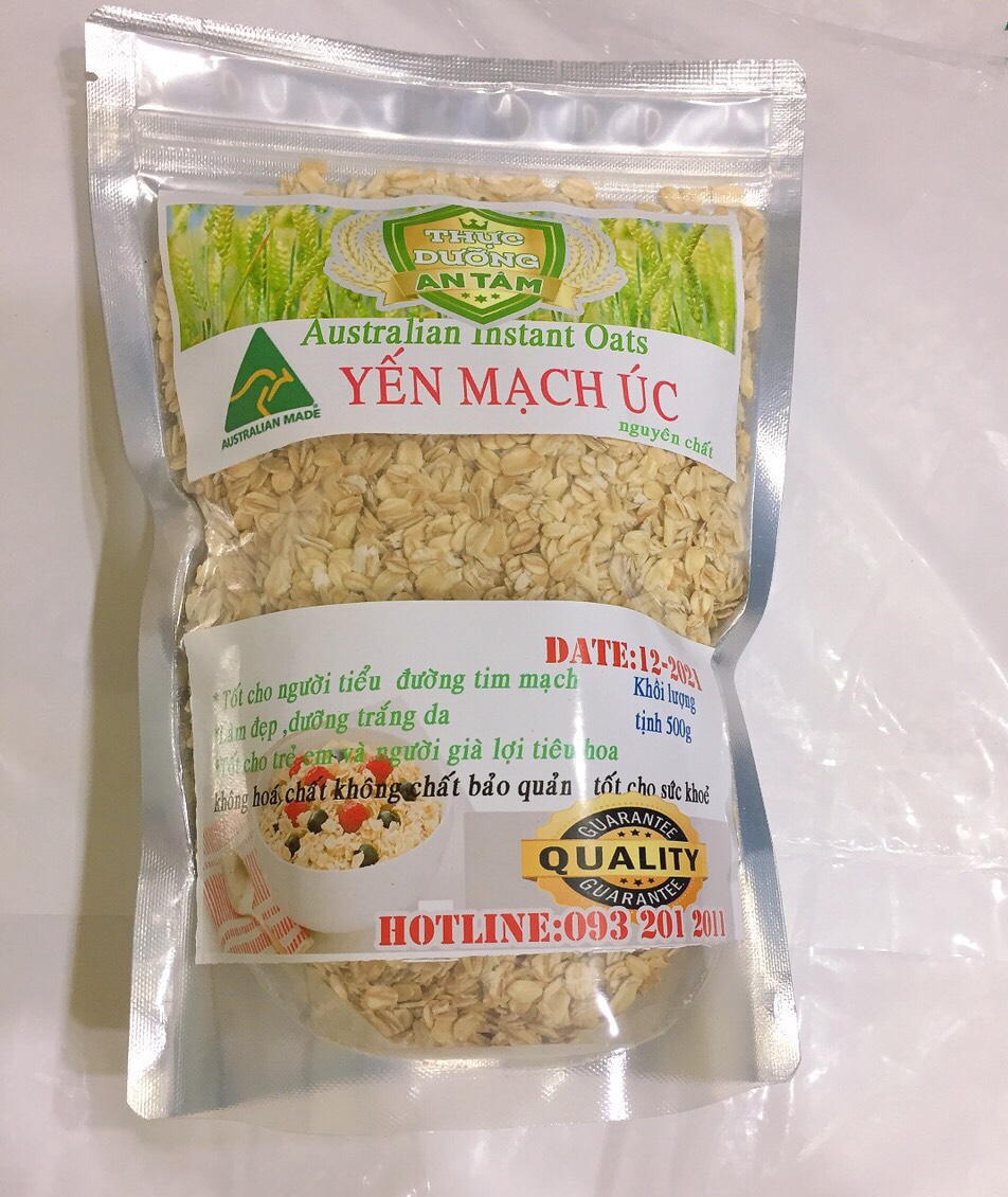 Yến mạch usa loại cán dẹt 500g