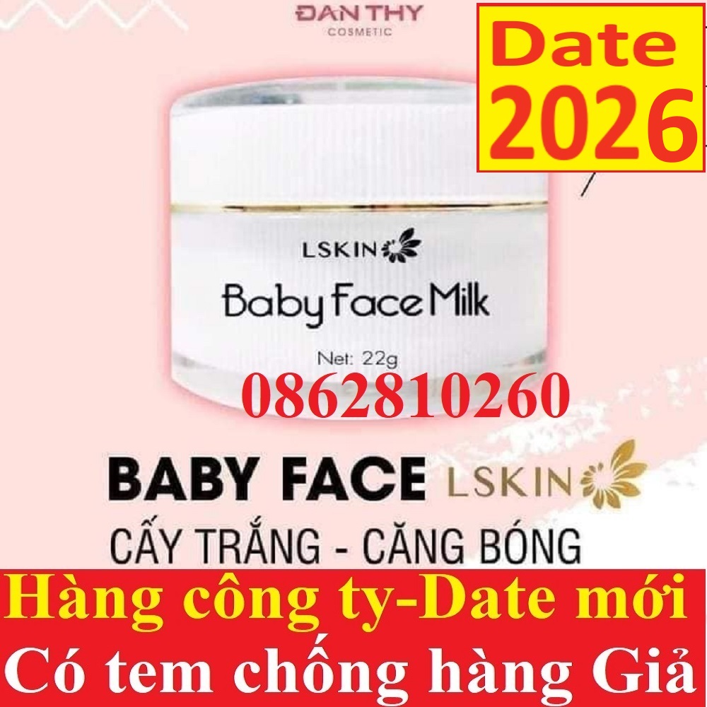 Kem baby face milk cấy trắng mặt đan thy hàng về sẵn face cấy bóng baby milk ✨