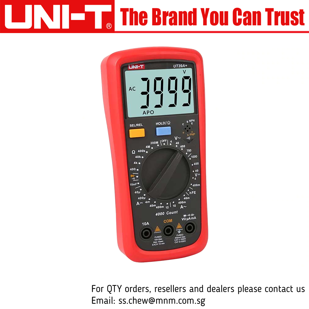 UNI-T UT39C+ UT39A+ Digital Multimeter