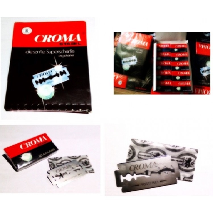 (Combo 10 ) Hộp 100  dao cạo râu Croma