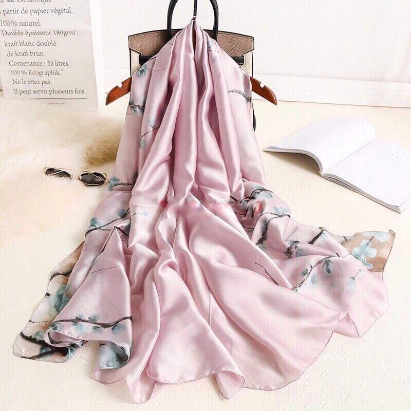 Khăn lụa tơ tằm dài - Quà tặng lễ giáng sinh