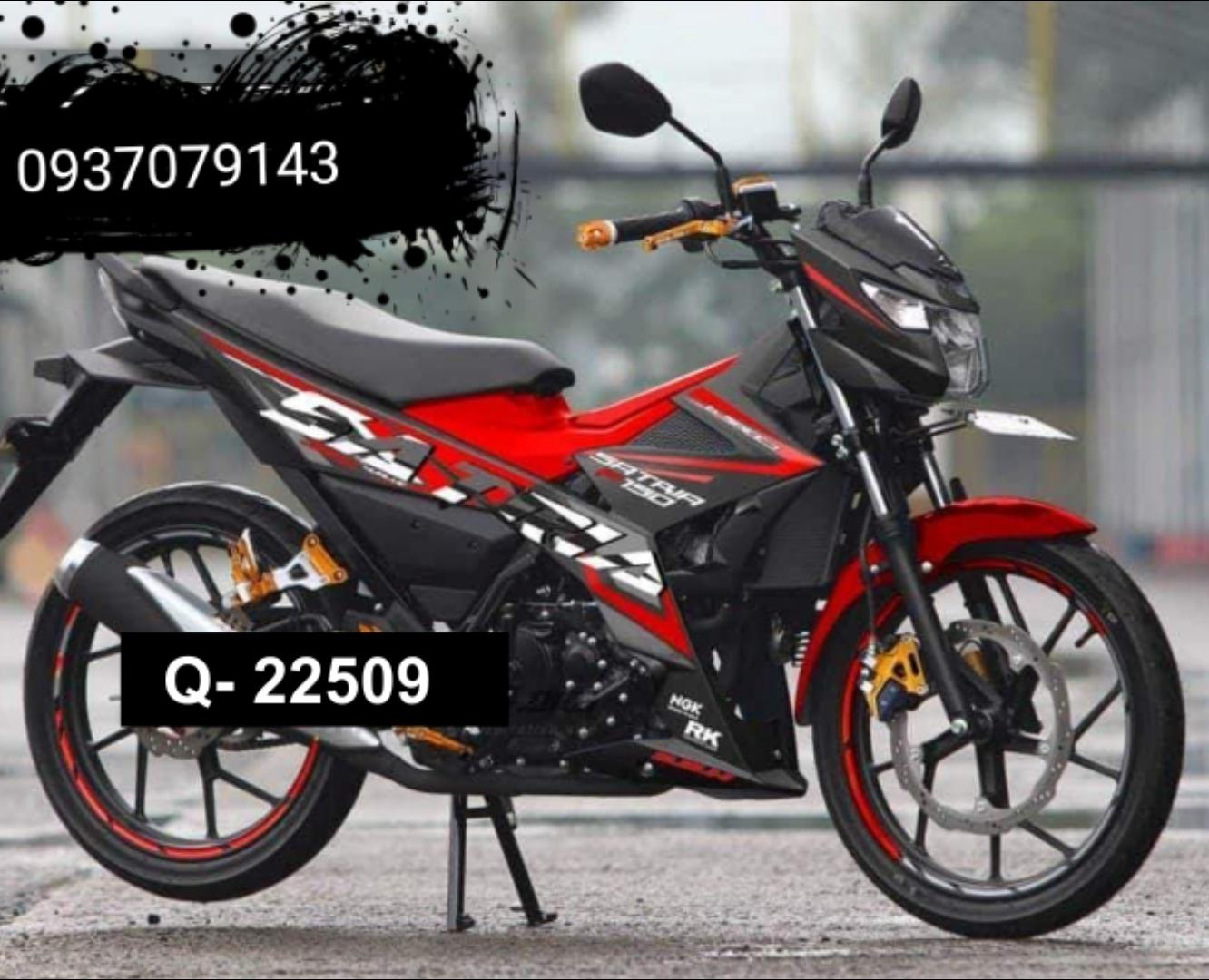 Tem rời Satria fi đỏ đen