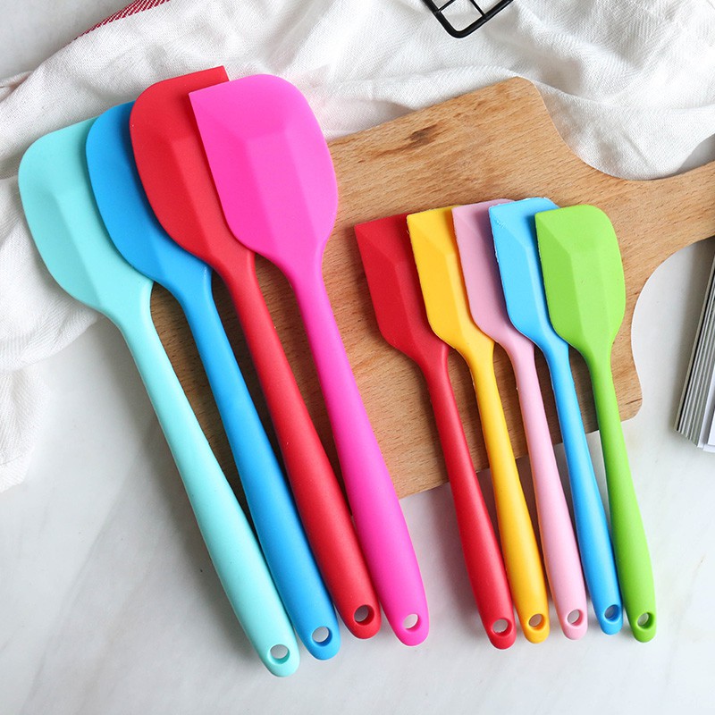 Cây Vét Bột,Trộn Bột,Đánh Bột-Spatula Silicon Đúc 21cm
