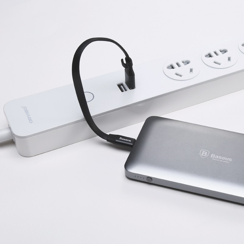 Cáp sạc 2in1 Baseus for iOS và Android (chân iphone và samsung htc...)