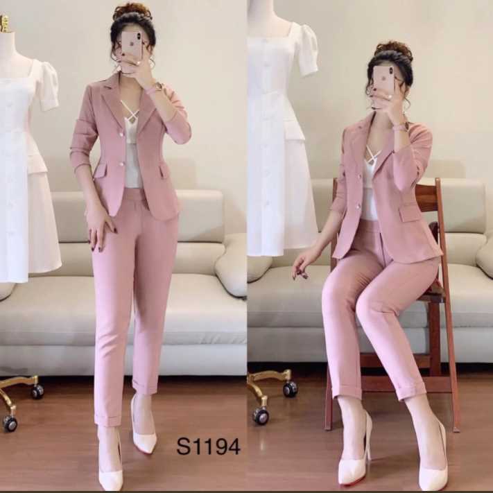 Sét bộ vest tay dài umi-QH
